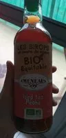 Mängden socker i Sirop de Thé Vert Pêche au sucre de canne Bio Equitable
