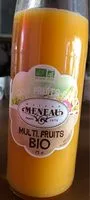 Mängden socker i 100% fruits Multi Fruits bio