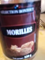 Mängden socker i Morilles Entieres En Bocal