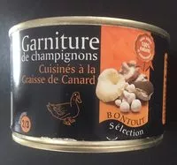 Mängden socker i Garniture de champignon