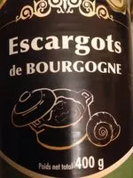 Mängden socker i Escargots de Bourgogne