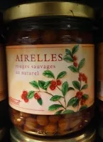 Mängden socker i Airelles rouges sauvages au naturel