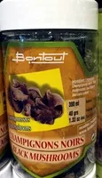 Mängden socker i champignons noirs
