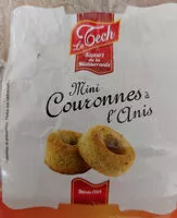 Mängden socker i Mini couronnes à l'anis