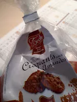 Mängden socker i Mini Croquants Aux Amandes 150GR