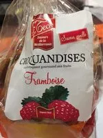 Mängden socker i Croquandises framboise