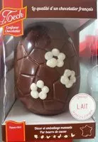 Mängden socker i Oeuf chocolat au lait