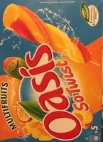 Mängden socker i Batonnets glaces So Twist OASIS