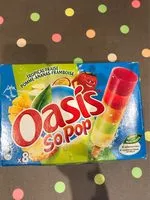 Mängden socker i So Pop, Sorbet tropical fraise pomme ananas framboise