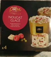 Mängden socker i Nougat Glacé sauce framboise