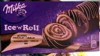 Mängden socker i Ice'n'Roll Glaces Chocolat-Vanille