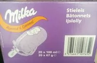 Mängden socker i Bâtonnets amandes caramel