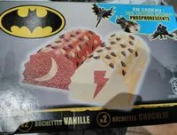 Mängden socker i Buche chocolat/vanille batman