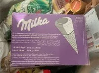Mängden socker i Glace milka