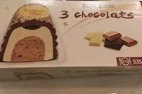 Mängden socker i Buche glacée 3 chocolats