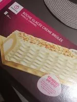 Mängden socker i Bûche glacée crème brûlée