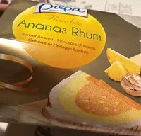 Mängden socker i Flambée Ananas Rhum