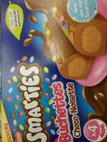 Mängden socker i Bûchettes Smarties choco-noisette