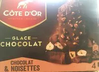 Mängden socker i Glace au chocolat