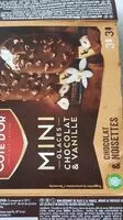 Mängden socker i Mini glaces chocolat et vanille