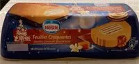 Mängden socker i Feuilles craquantes vanille caramel beurre salé