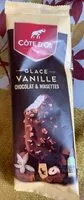 Mängden socker i glace vanille chocolat noisette