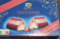Mängden socker i Glace façon fraisier