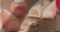 Mängden socker i Sorbet fruits exotiques