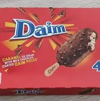 Mängden socker i Glace daim
