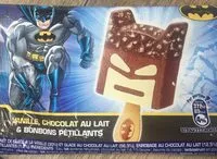 Mängden socker i Glace vanille chocolat Batman