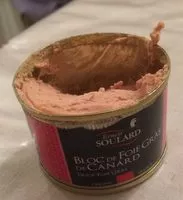 Mängden socker i Bloc de Foie Gras de Canard