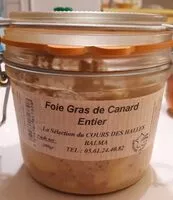 Mängden socker i Foie gras de canard entier