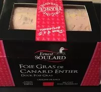 Mängden socker i Foie gras de canard entier