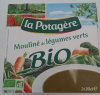 Mängden socker i Et.2x30 Mouline Legumes Verts Bio La Potagere