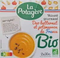 Mängden socker i Velouté gourmand - Duo de butternut et potimarron de France