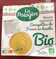 Mängden socker i Veloute ensoleille courgette de france au basilic
