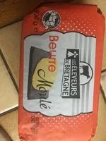 Mängden socker i Beurre moulé Eleveurs Bretagne Demi sel extra fin 80%mg