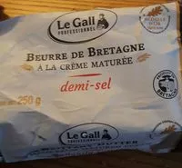 Mängden socker i Beurre de Bretagne à la crème maturée demi-sel