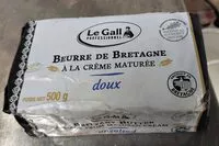 Mängden socker i Beurre de Bretagne Doux