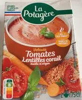 Mängden socker i Velouté de tomates lentilles corail