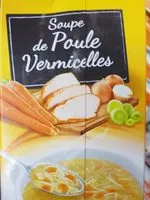 Mängden socker i Soupe de poule vermicelles