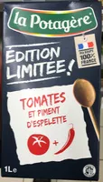 Mängden socker i Édition Limitée! Tomates et Piment d'Espelette