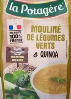 Mängden socker i Mouliné de légumes verts & quinoa