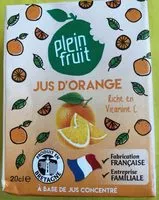 Mängden socker i Jus d'orange