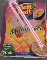 Mängden socker i Jus multifruit
