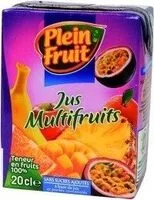 Mängden socker i Jus Multifruits