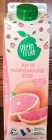 Mängden socker i Jus de pamplemousse Rosé