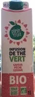 Mängden socker i Infusion de thé vert saveur pêche goyave