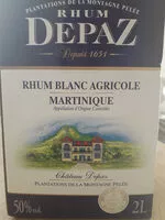 Mängden socker i Rhum blanc agricole