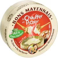 Mängden socker i Bons Mayennais à chauffer et picorer Ail & fines herbes - 200 g